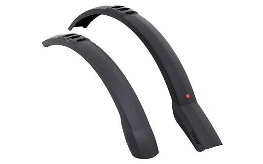 Hebie Viper classic spatbord set 26''-29'' zwart