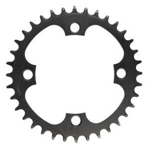 SAMOX E-Bike kettingblad NW 36T BCD 104 mm. 1/2x3/32" en 11/128" aluminium zwart