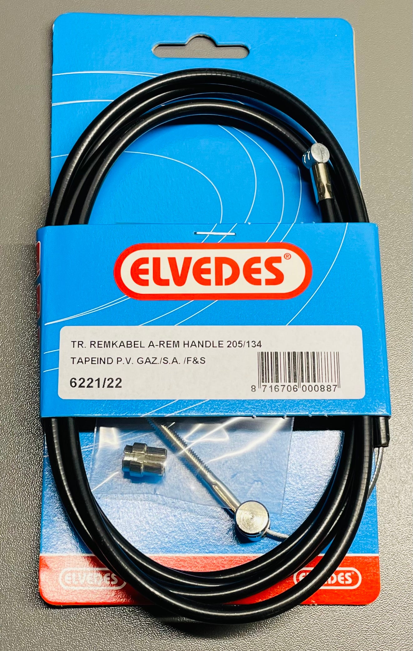 Elvedes 6221/22 kabel TA Gazelle F & S Domino / 148