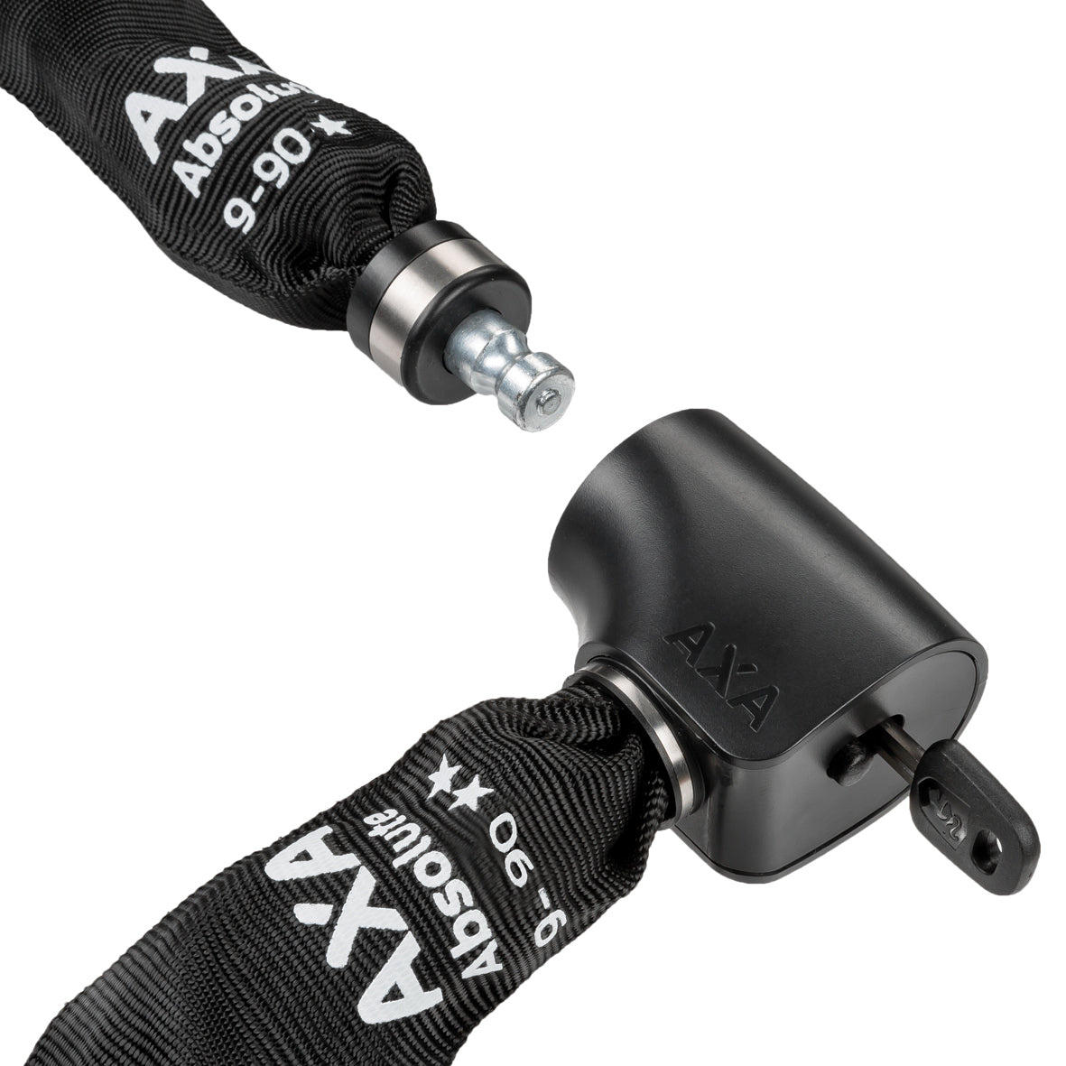 AXA Absolute kettingslot 90 cm. 9 mm. Ø ART**