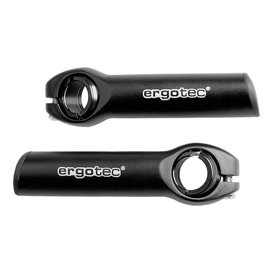 Ergotec bar-ends Evo 1 size S verstelbaar 15° mat zwart