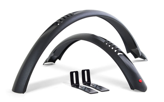 Hebie Taipan spatbord set 24'' 55 mm. zwart