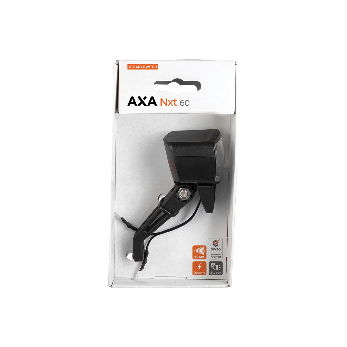 AXA Next NXT60 koplamp dynamo steady switch