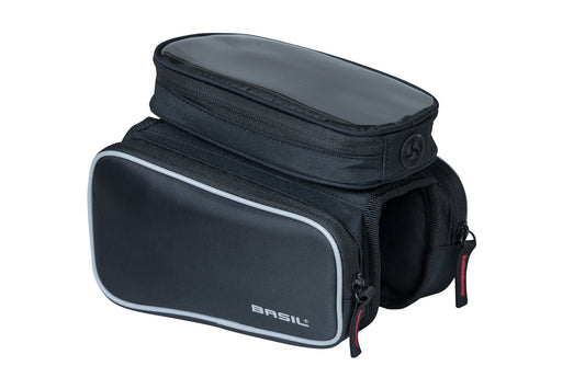 Basil 18044 Sport Design top tube frametas dubbel M 1.5L zwart