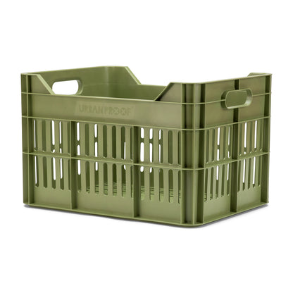 Urban Proof fietskrat 30L Click Olive Green - Recycled