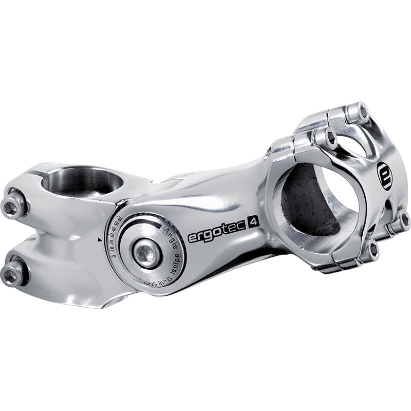 Ergotec stuurpen voorbouw Ahead verstelbaar Octopus 2 28.6/25.4 105 mm. AL6061 mat zwart SL:4