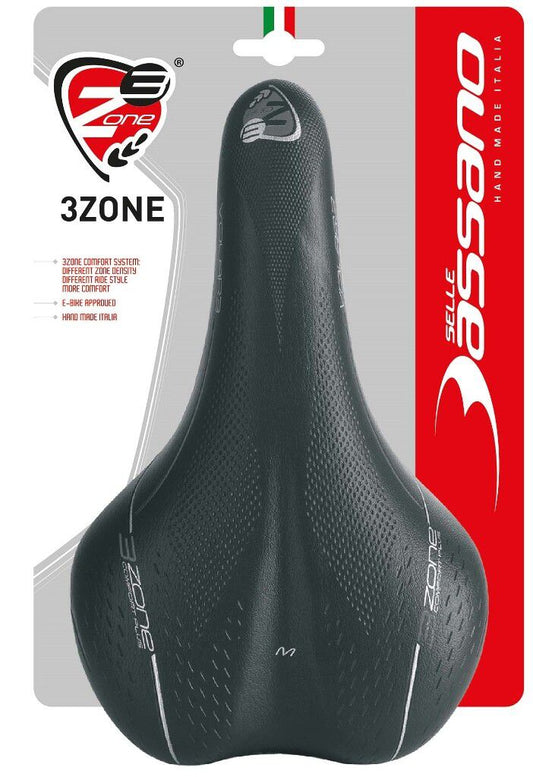 Selle Bassano zadel Volare M zwart X33 heren (kaart)