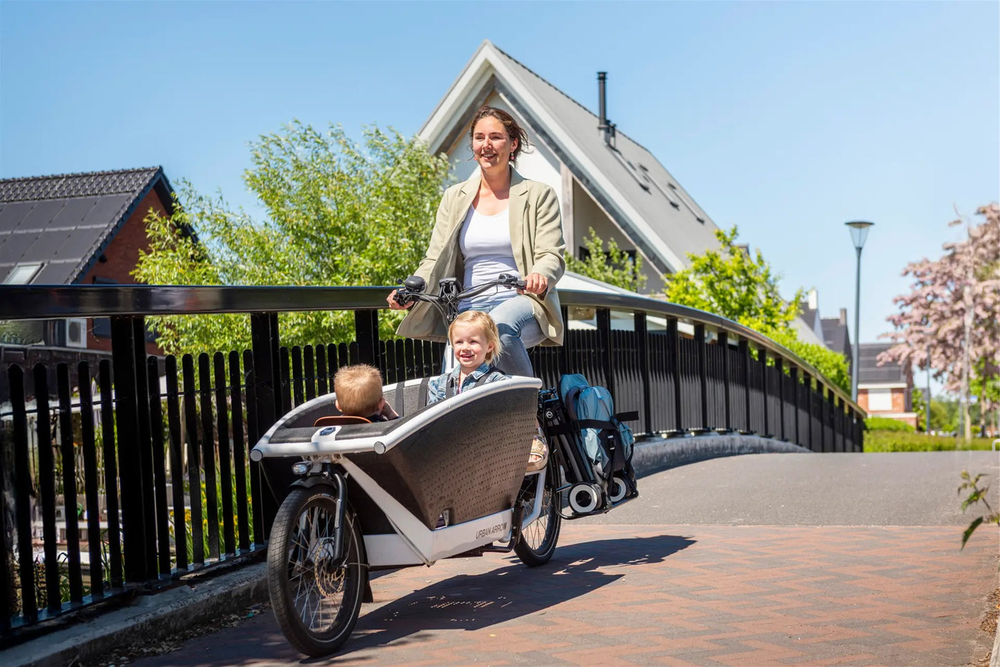 Steco Buggy-Mee Advanced mat zwart