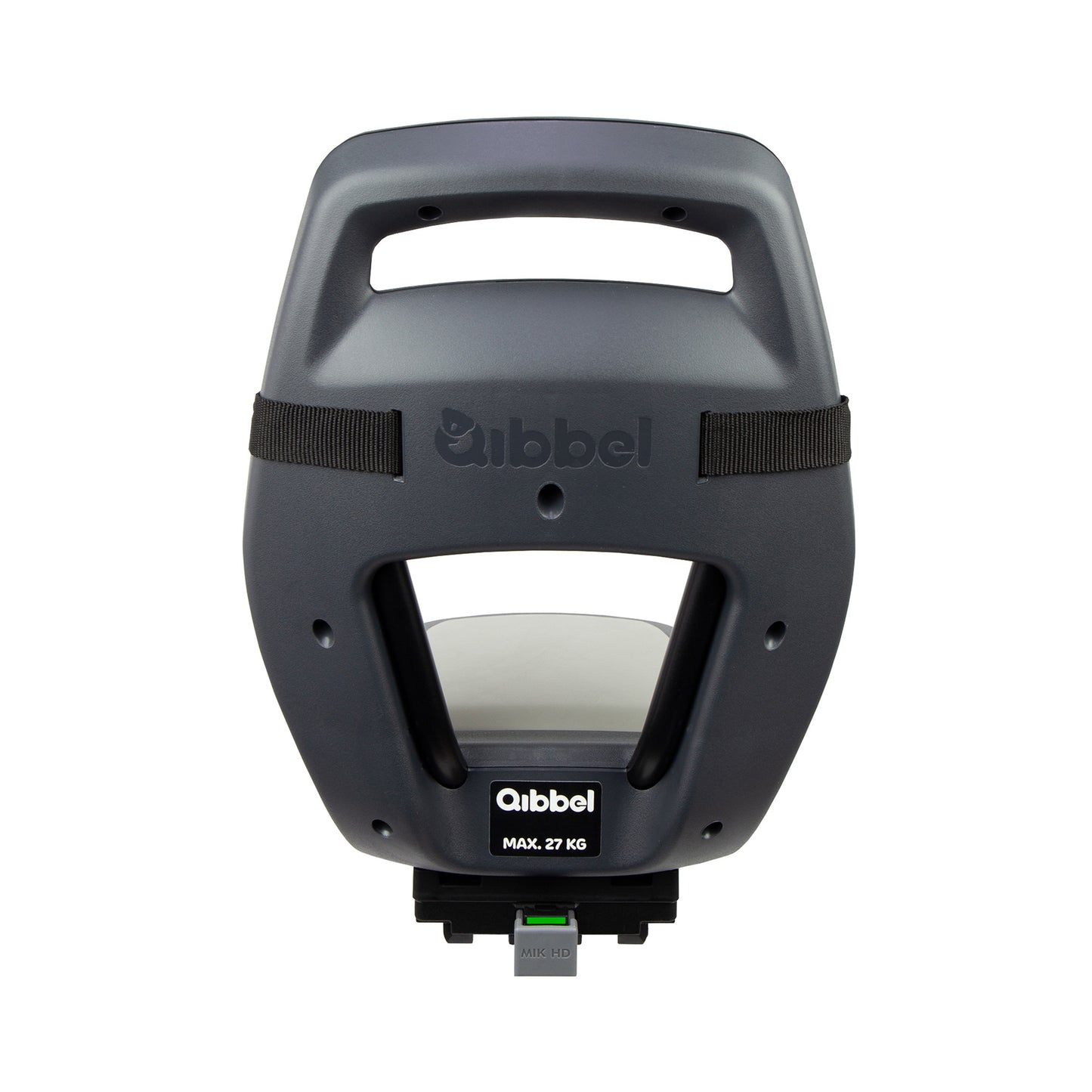 Qibbel Q351 Junior 6+ zitje Granite Grey incl. voetsteunen en voetbeschermingsplaten