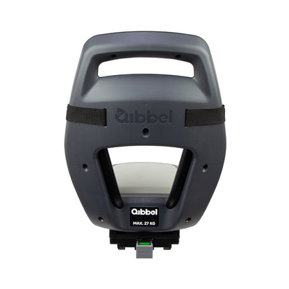 Qibbel Q351 Junior 6+ zitje Granite Grey incl. voetsteunen en voetbeschermingsplaten