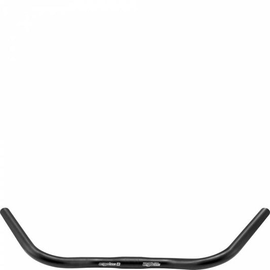 Ergotec stuurbocht Stuttgarter zwart 25.4/GW605/GL170/GH45/53° SL: 4