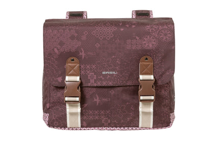 Basil 18012 Bohème dubbele fietstas 35L fig rood