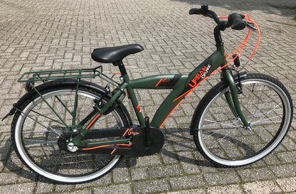 BFK 24" City Urban jongens 3V mat kakhi groen - 24UJ75