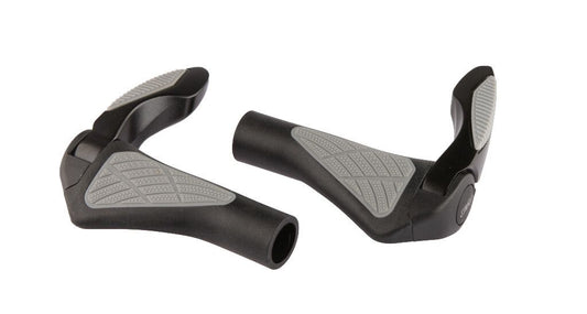 Mirage Grips in Style zwart/grijs #65 met barend 132 mm.