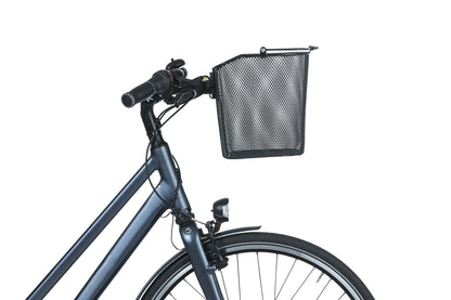 Basil 10224 Bremen BE fietsmand afneembaar voor zwart + Baseasy-Stemholder
