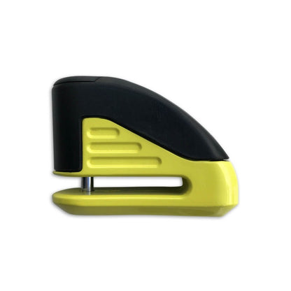 Starry citycat disc brake lock yellow with bag + reminder cable*