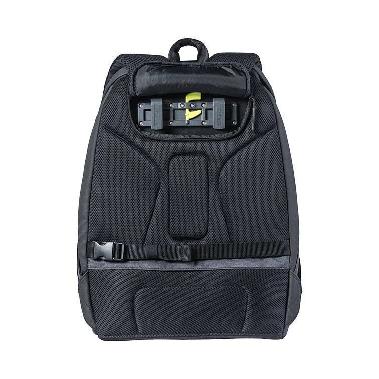 Basil 17775 B-Safe Commuter fietsrugzak Nordlight 18L graphite zwart