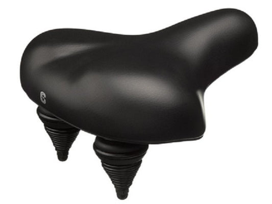 Selle Comfort 'Drifter' met hangveren zwart
