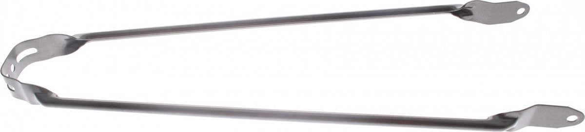 Spatbord stang 28" grijs 6 mm.