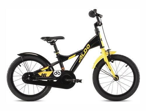 ALDO 16'' Powerbike zwart/geel