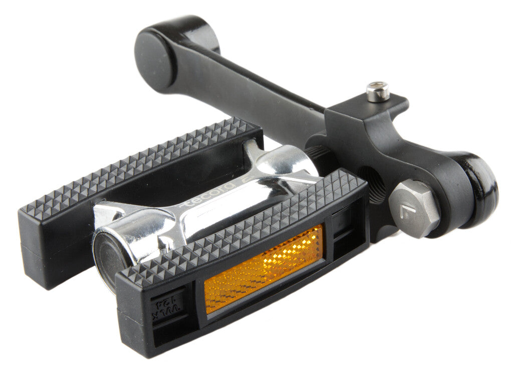 Mirage crankverkorter aluminium T6 met RVS bouten zwart
