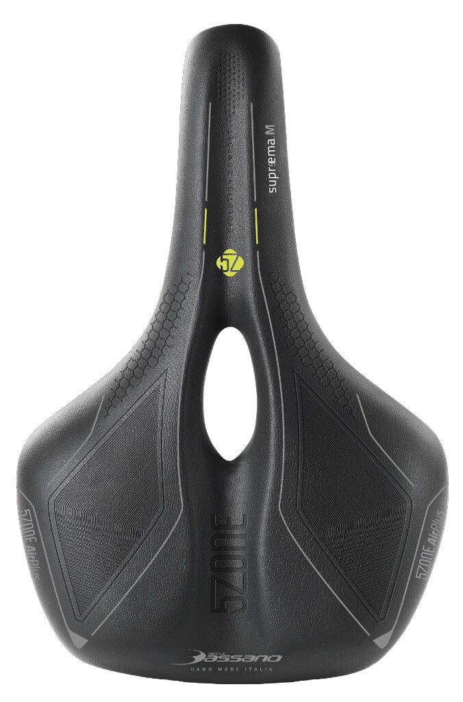 Selle Bassano zadel Suprema 5zone EL heren (kaart)