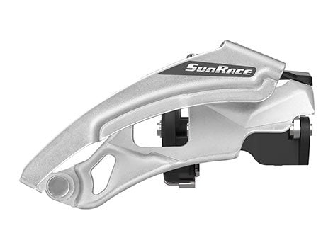 Sun Race FDM300 SD/MD/LD-BOX voorderailleur M34 48T. 28.6/31.8/34.9 dual pull