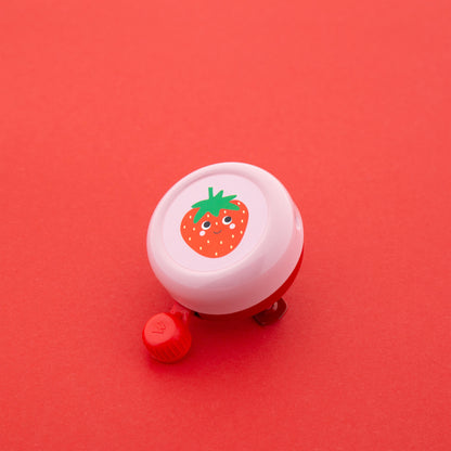 Widek kinderbel Explorer Happy Strawberry rood/roze op kaart