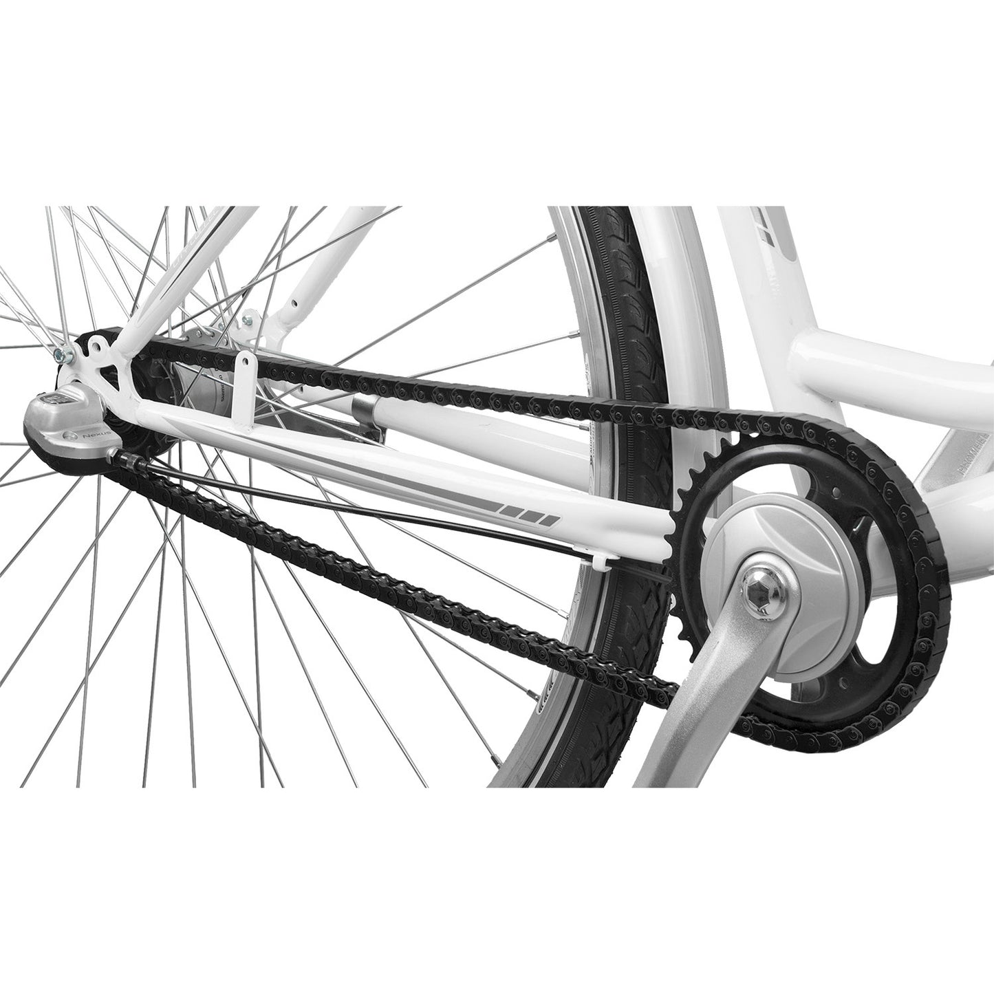 M-Wave Chain Cage zwart voor single speed 1/2 x 1/8