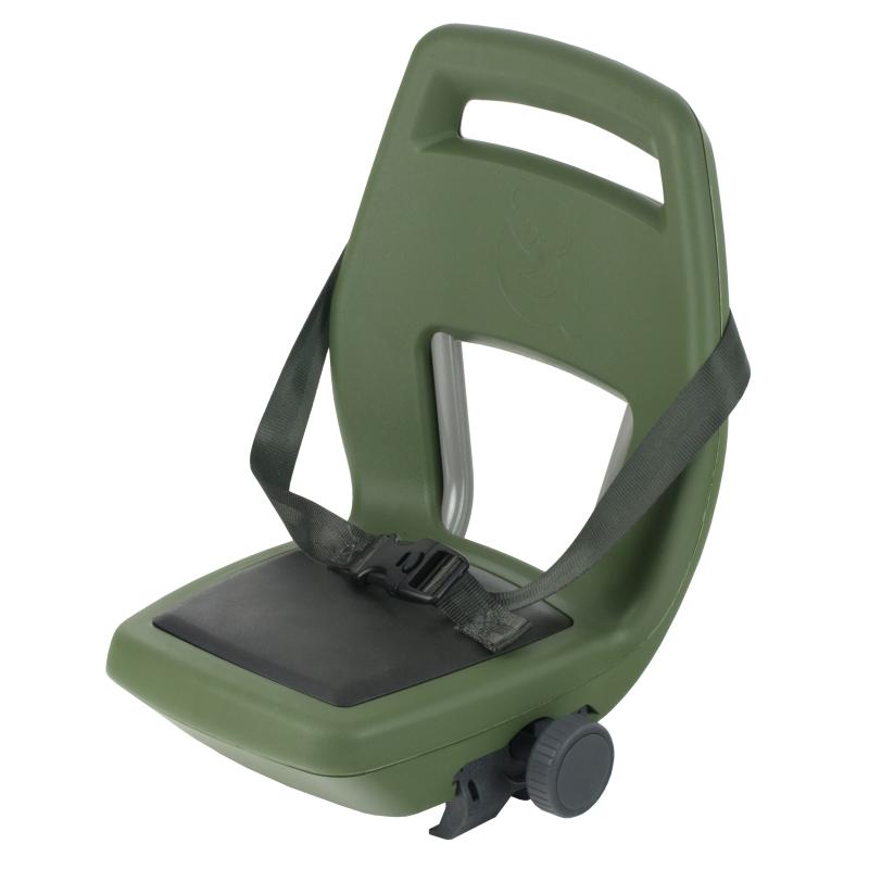 Qibbel Q343 Junior 6+ zitje legergroen/zwart incl. voetsteuntjes en voetbeschermplaten