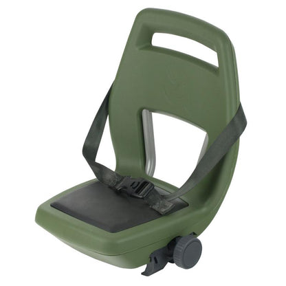 Qibbel Q343 Junior 6+ zitje legergroen/zwart incl. voetsteuntjes en voetbeschermplaten