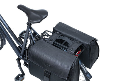 Basil 50467 additional handle zwart voor dubbele fietstas