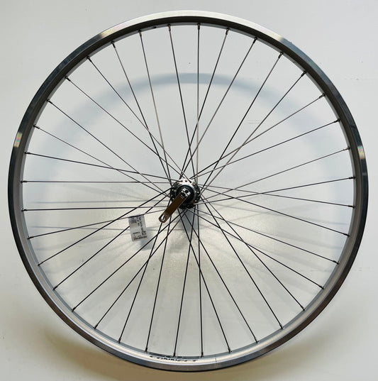 Achterwiel 28"- 622X19 Connect 4D alu. zilver FM32 QR cassette 8/9