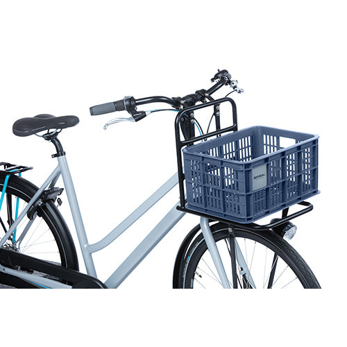 Basil 21111 Crate S fietskrat gerecycled kunststof small 17,5L bluestone