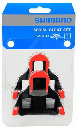 Shimano Y42U98020 schoenplaatjes SM-SH10 SPD-SL PD-7750 rood vast
