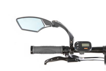 Mirage spiegel Luxury licht-dimmend links 10.6 cm. zwart
