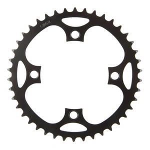 SAMOX E-Bike kettingblad 40T BCD 104 mm. 1/2x3/32" en 11/128" staal zwart