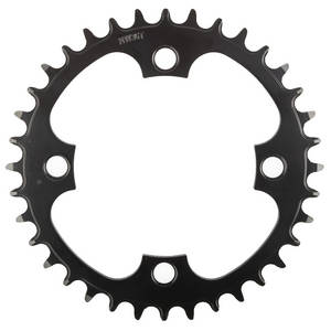 SAMOX E-Bike kettingblad NW 36T BCD 104 mm. 1/2x3/32" en 11/128" staal zwart