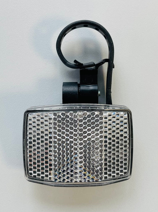 WW-reflector voor wit voor verticale bevestiging aan het stuur