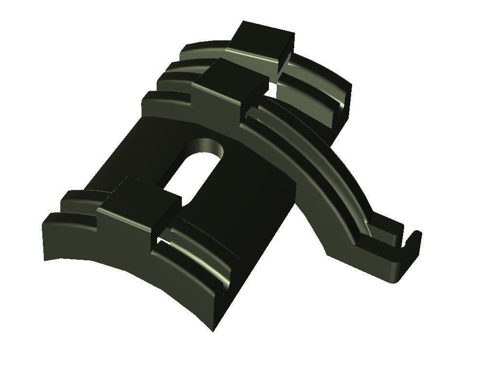 Westphal 842/03 kabelgeleider bracket kunststof 3 voudig