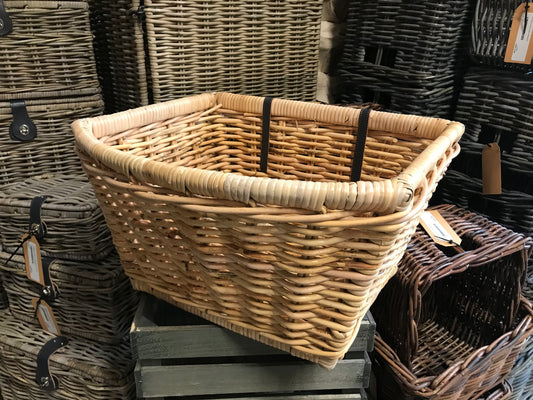 Mand transport Silfra naturel 47x42x27