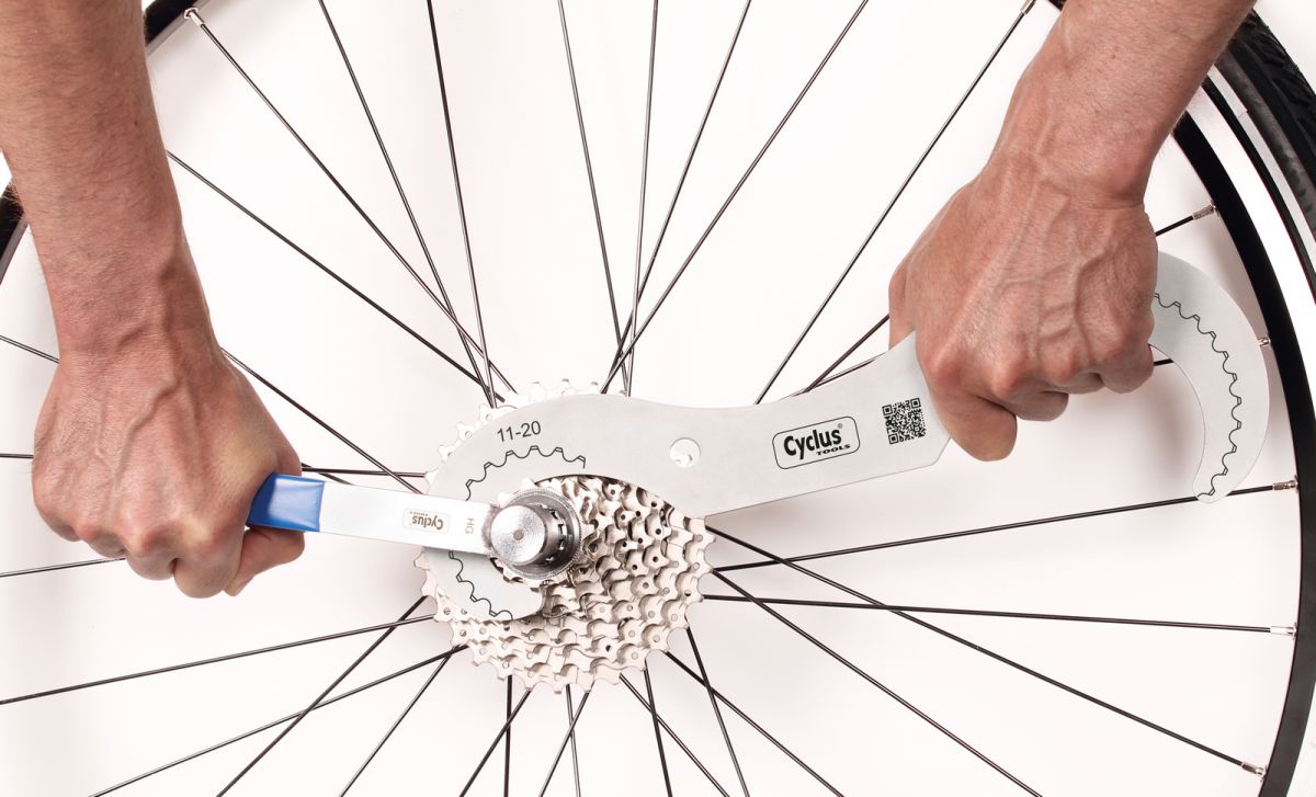 Cyclus haak tandwiel cassette