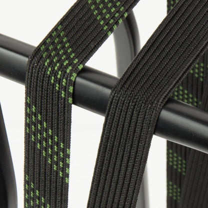 Widek SUV veiligheidsbinder met stalen haak 1x24mm. zwart, 1x24mm. olijfgroen (56 cm.)
