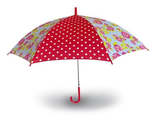 Basil 19019 Rosa umbrella paraplu Basil Rosa-stijl rozenbont