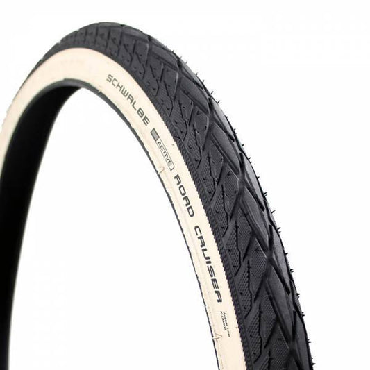 Bub. 47-622 / 28x1.75 HS 484 Road Cruiser K-Guard TS B/W GREEN - Schwalbe 11101286