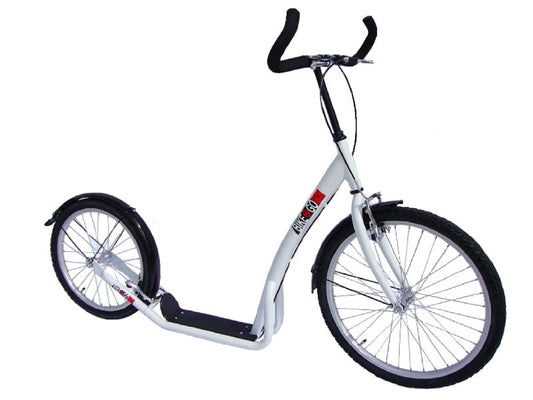 BFK Bike2Go step 20"/24" wit