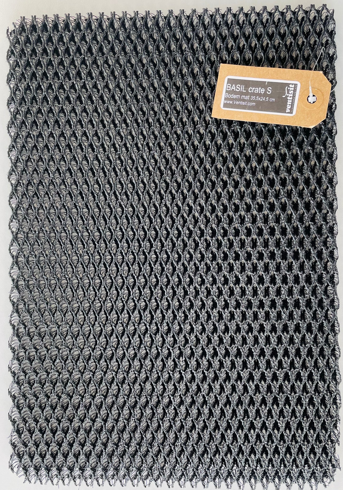 Ventisit inlay driedimensionaal gebreid polyestergaren maat S: 35.5x24.5 cm.