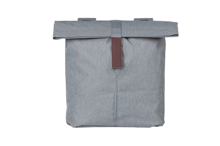 Basil 18072 City dubbele fietstas 28-32L. grey melee