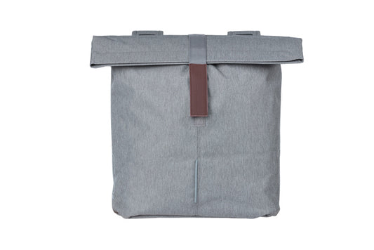 Basil 18072 City dubbele fietstas 28-32L. grey melee