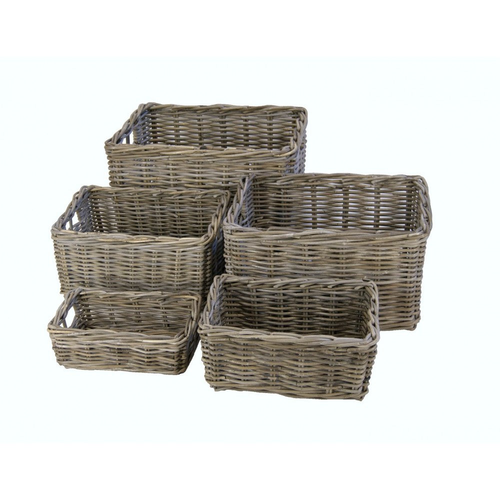 Krat-Mand grey 30x40x20
